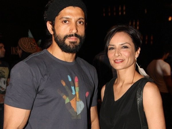 farhan akhtar first wife
