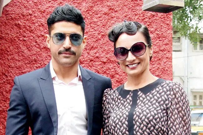 farhan akhtar first wife