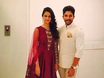 wedding allu arjun wife