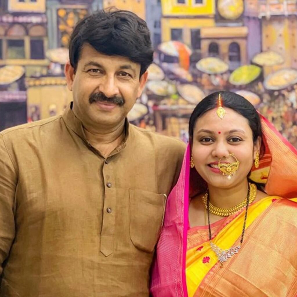 manoj tiwari wife