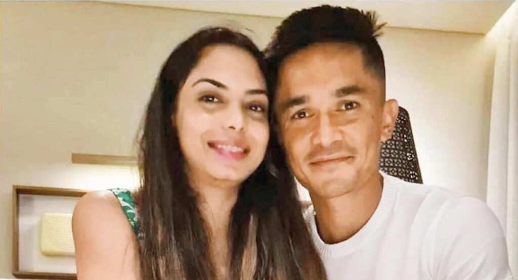 sunil chhetri wife