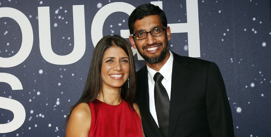 sundar pichai wife